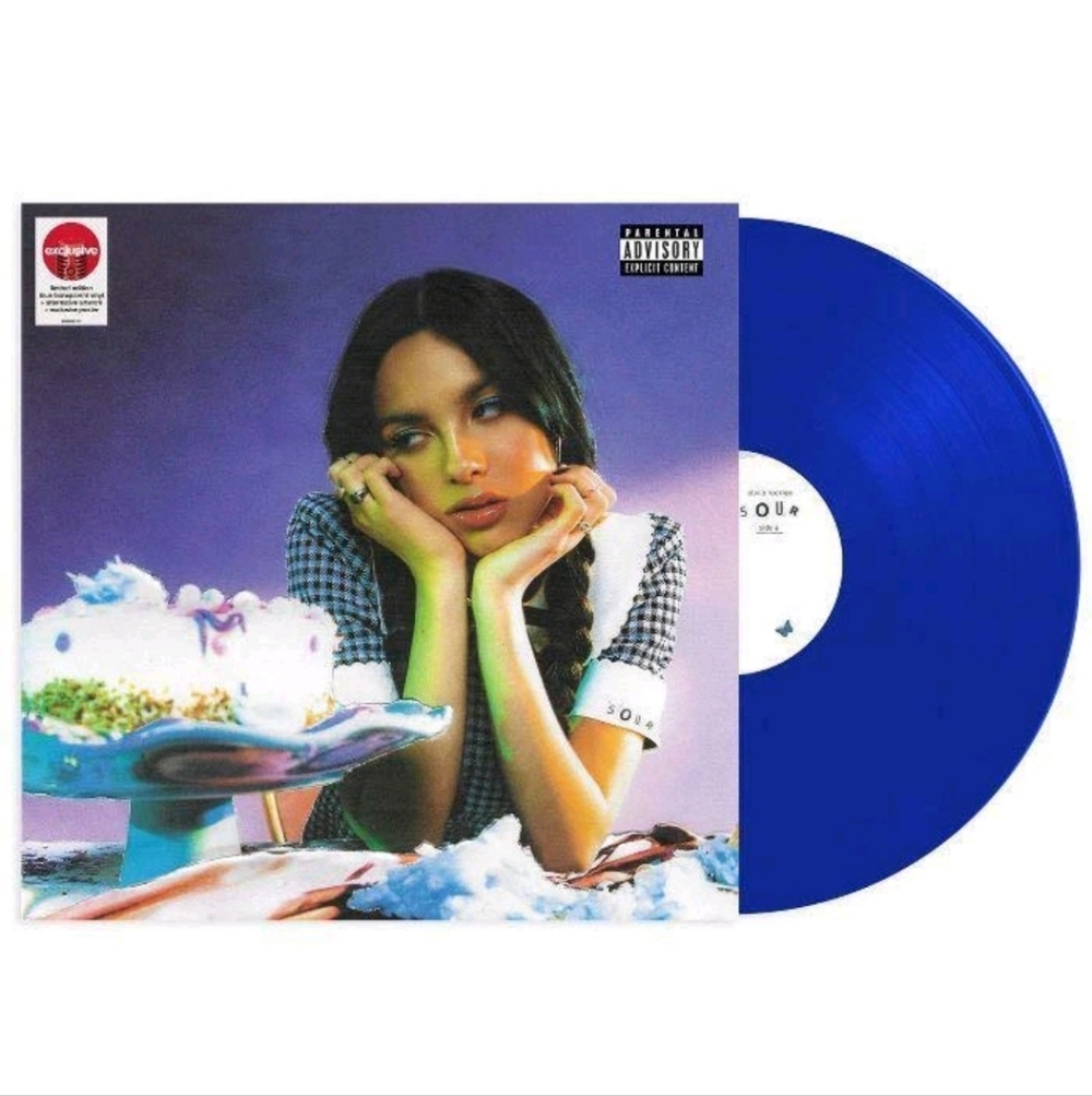 Sour Target Exclusive Blue Vinyl by Olivia Rodrigo